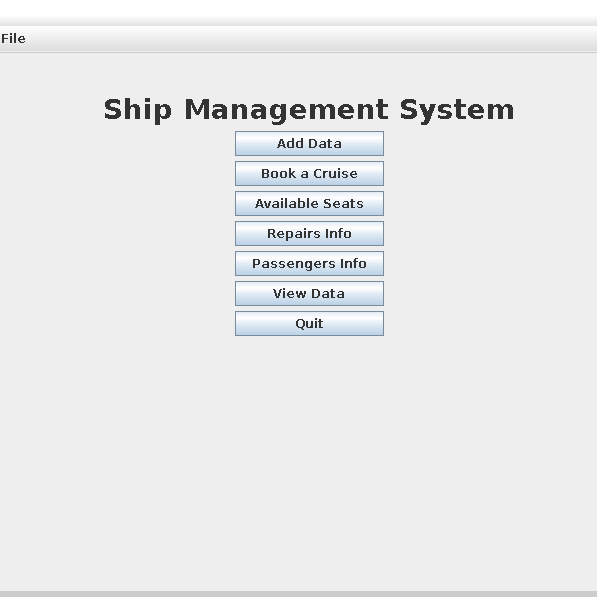 Ship Management System